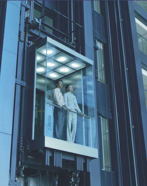 玻璃观光电梯